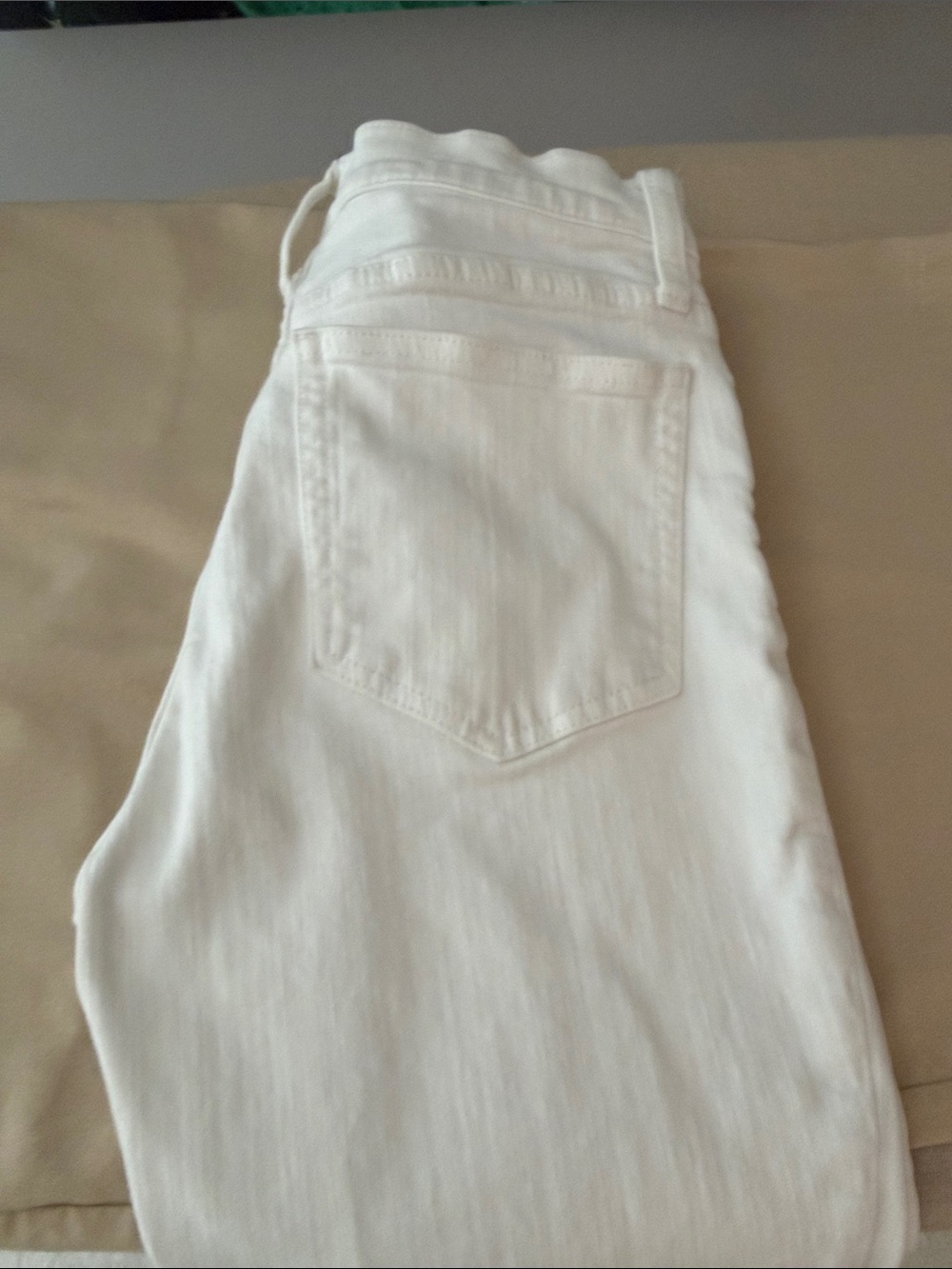 J. Crew White 9" Toothpick Jeans 27 petite
